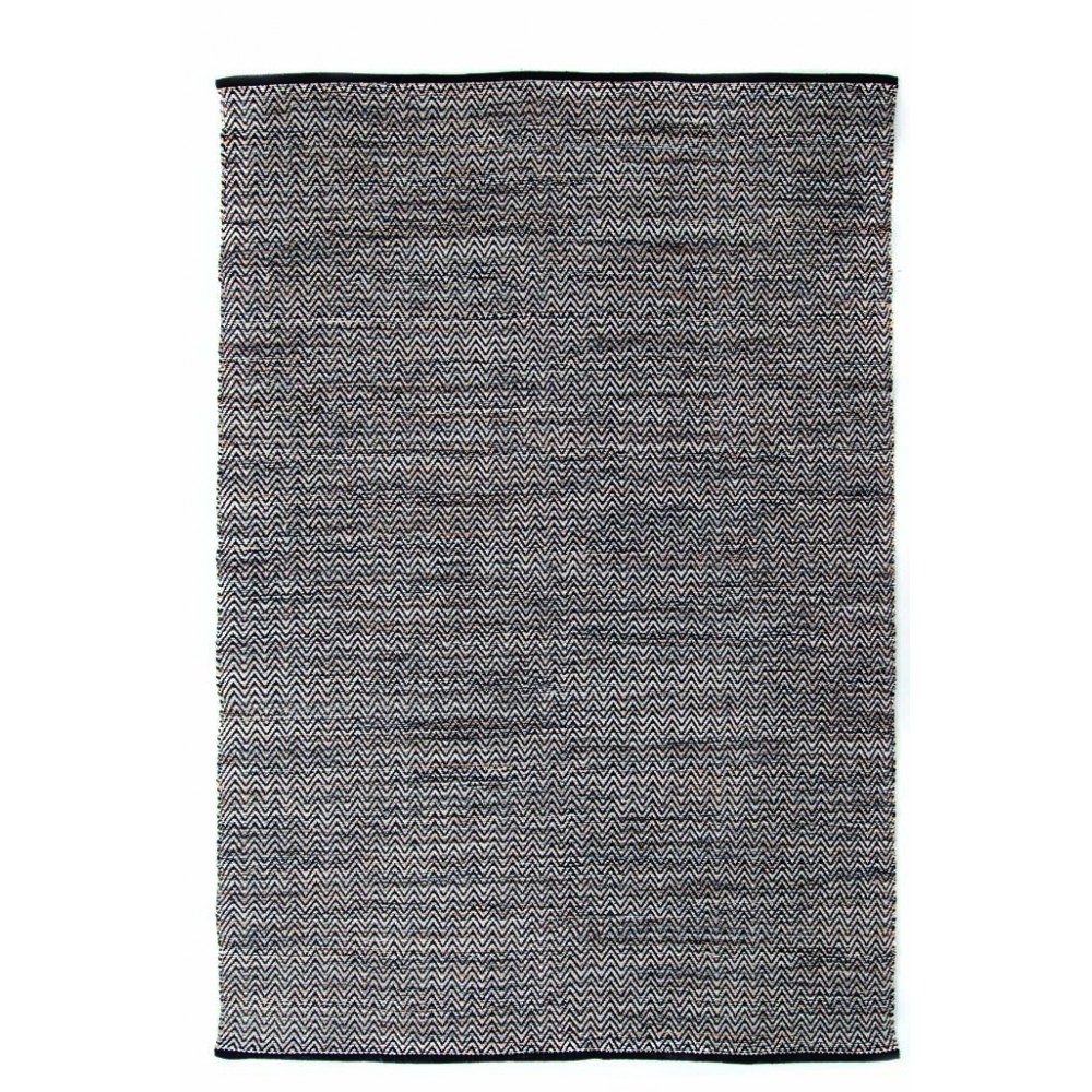 Χαλί Urban Cotton Kilim Venza Black Royal Carpet - 160 x 230 cm Χαλί Urban Cotton Kilim Venza Black Royal Carpet - 160 x 230 cm