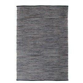 Χαλί Urban Cotton Kilim Venza Black Royal Carpet - 160 x 230 cm