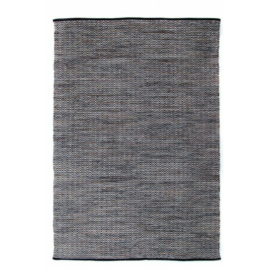 Χαλί Urban Cotton Kilim Venza Black Royal Carpet - 160 x 230 cm Χαλί Urban Cotton Kilim Venza Black Royal Carpet - 160 x 230 cm