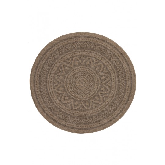 Ψάθα Avanos 8871 BLACK Royal Carpet - 160 x 160 cm