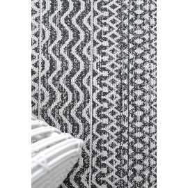 Χαλί Casa Cotton BLACK 22077 Royal Carpet - 157 x 230 cm