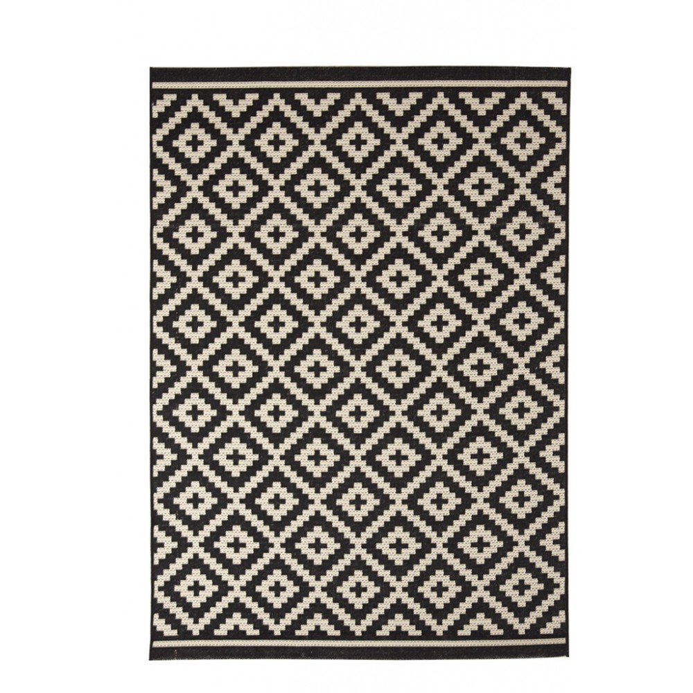 Ψάθα Flox 721K BLACK Royal Carpet - 140 x 200 cm