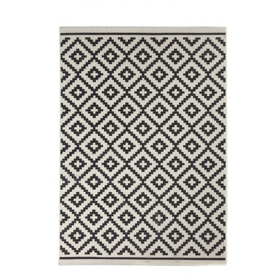 Ψάθα Flox 721W BLACK Royal Carpet - 160 x 230 cm