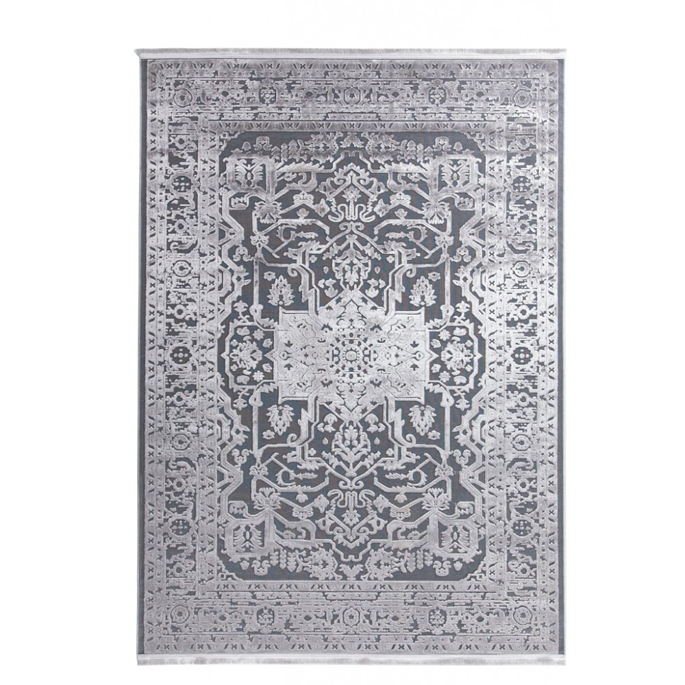 Χαλί Lotus Summer 2927 BLACK GREY Royal Carpet - 200 x 300 cm