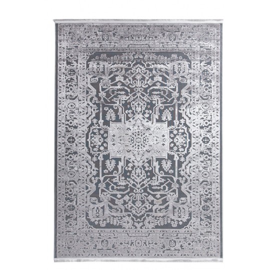 Χαλί Lotus Summer 2927 BLACK GREY Royal Carpet - 200 x 300 cm