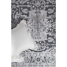 Χαλί Lotus Summer 2927 BLACK GREY Royal Carpet - 200 x 300 cm