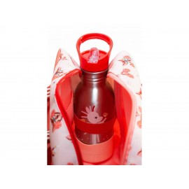 Lilliputiens - Ανοξείδωτο Μπουκάλι Με Πάτο Σιλικόνης Happy Lena 600ml