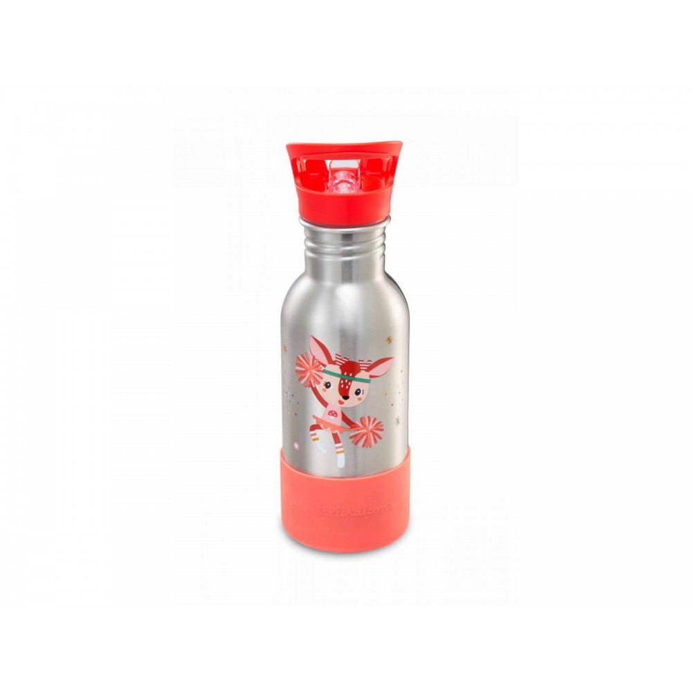 Lilliputiens - Ανοξείδωτο Μπουκάλι Με Πάτο Σιλικόνης Wonder Stella 600ml