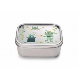 Lilliputiens - Ανοξείδωτο Φαγητοδοχείο Με Ελαστικό Ιμάντα Magic Joe