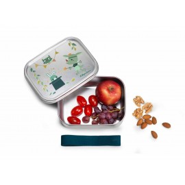 Lilliputiens - Ανοξείδωτο Φαγητοδοχείο Με Ελαστικό Ιμάντα Magic Joe