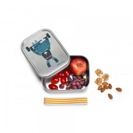 Lilliputiens - Ανοξείδωτο Φαγητοδοχείο Με Ελαστικό Ιμάντα Super Marius