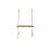 Κούνια Plant (56x23x280) σχοινί teak Soulworks