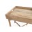 Τραπέζι Tray (50x50x66) παλαιωμένο ιαβανέζικο teak Soulworks