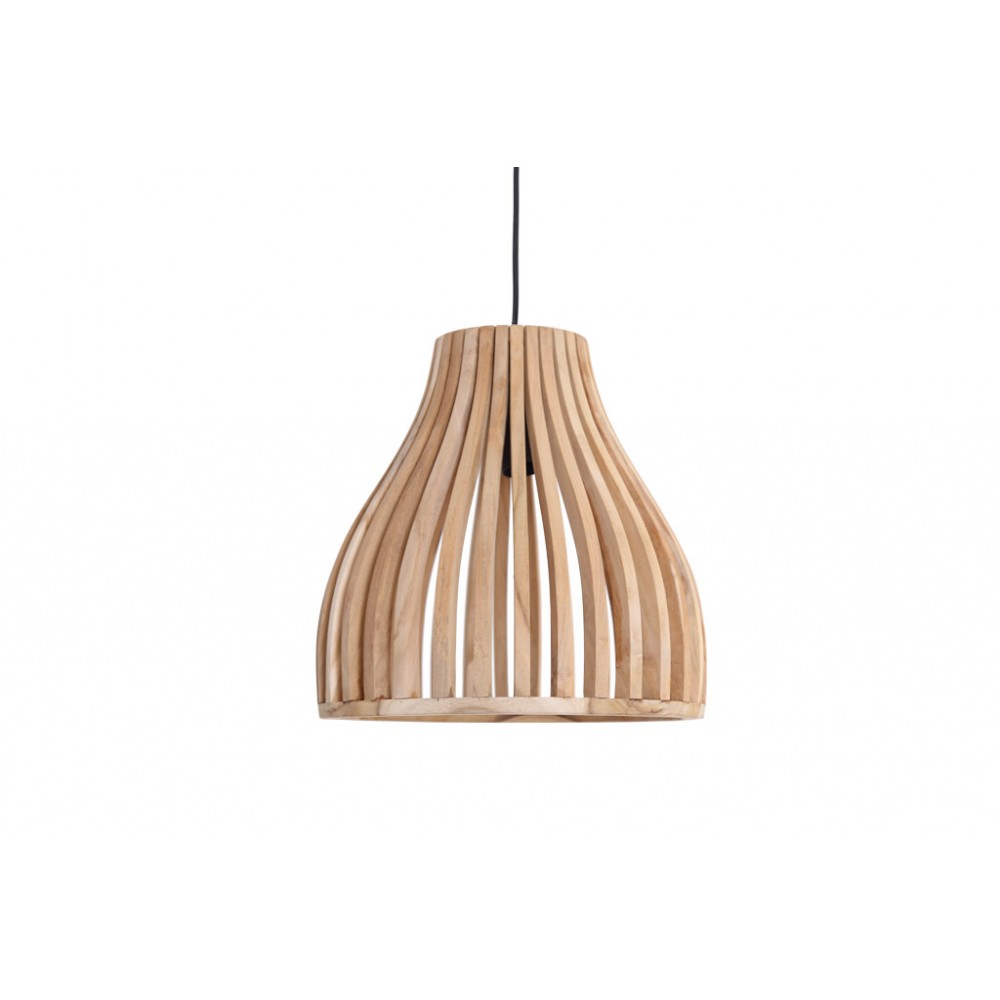 Φωτιστικό Οροφής Nakma (29.5x30) από ξύλο teak Soulworks
