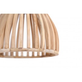 Φωτιστικό Οροφής Nakma (29.5x30) από ξύλο teak Soulworks