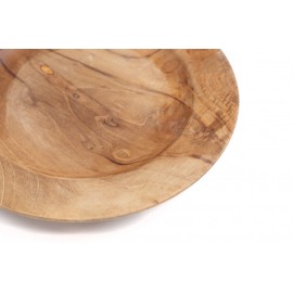 Πιατέλα Kev (25x3) από ξύλο teak Soulworks