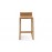 Σκαμπό Bar Kant (43x42x87) teak wood Soulworks