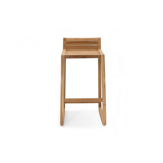 Σκαμπό Bar Kant (43x42x87) teak wood Soulworks