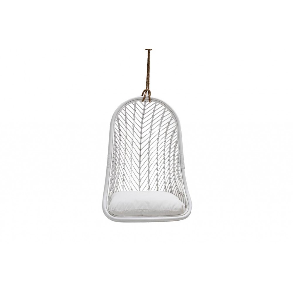 Κούνια Astra White (85x72x124) rattan Soulworks