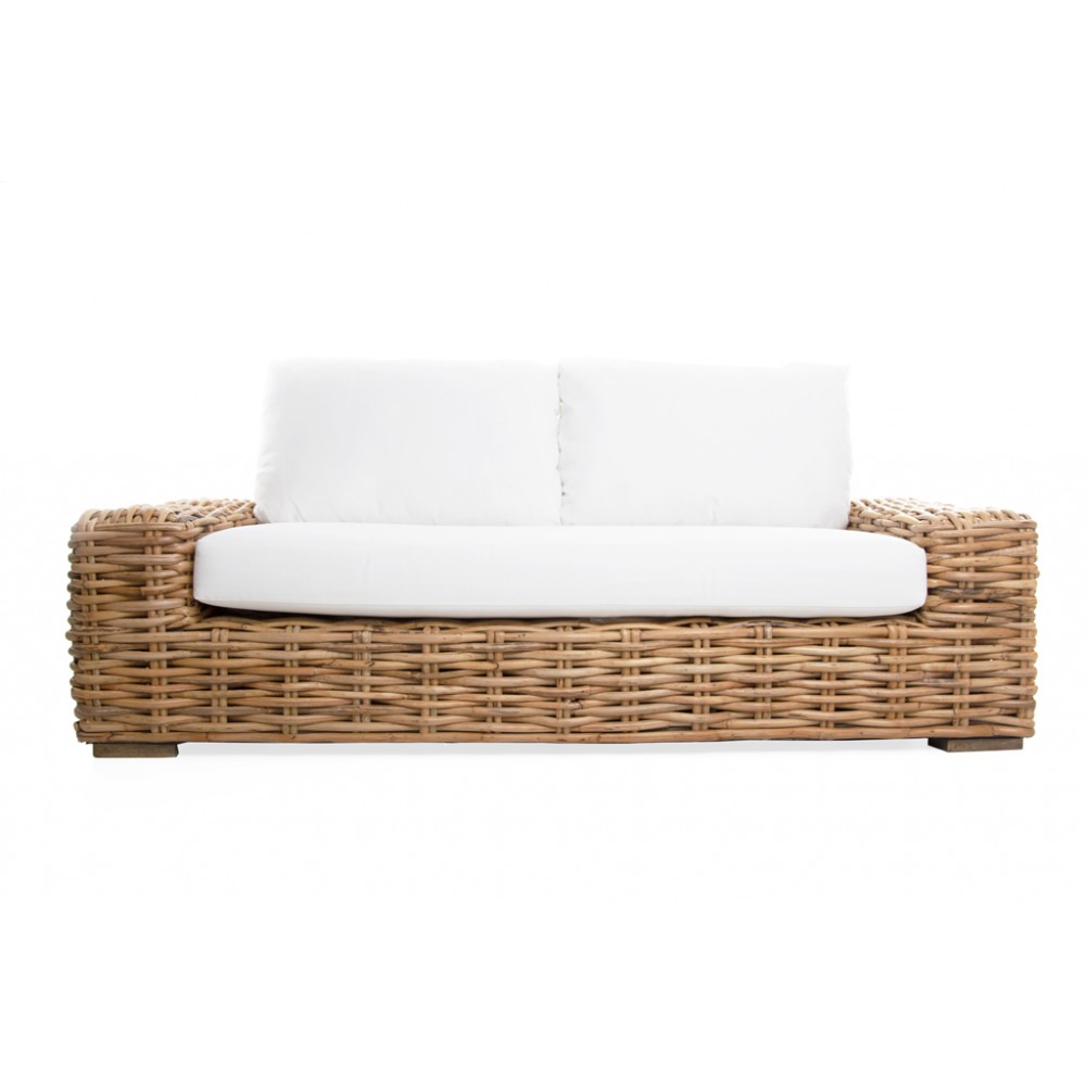 Καναπές Διθέσιος Cirebon Natural (190x80x70) rattan Soulworks