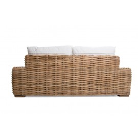 Καναπές Διθέσιος Cirebon Natural (190x80x70) rattan Soulworks