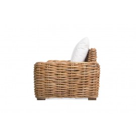 Καναπές Μονοθέσιος Cirebon Natural (80x115x70) rattan Soulworks