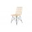 Καρέκλα Τραπεζαρίας KM Natural (45x55x85) Μέταλλο + Kubu rattan Soulworks