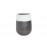 Venus Tall anthracite/white (38x38x50) κεραμικό Soulworks