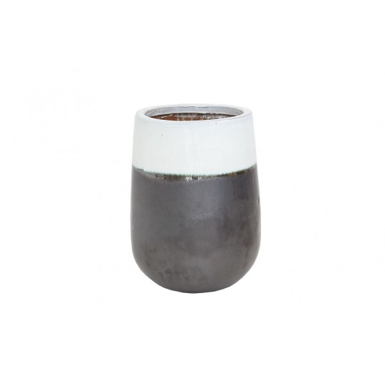 Venus Tall anthracite/white (38x38x50) κεραμικό Soulworks