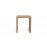 Βοηθητικό Τραπέζι Infinity (40x40x45) reclaimed teak rustic finish Soulworks