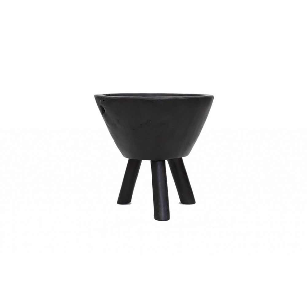 Διακοσμητικό Μπωλ Tripto Black (25x25x25) Soulworks