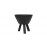 Διακοσμητικό Μπωλ Tripto Black (25x25x25) Soulworks
