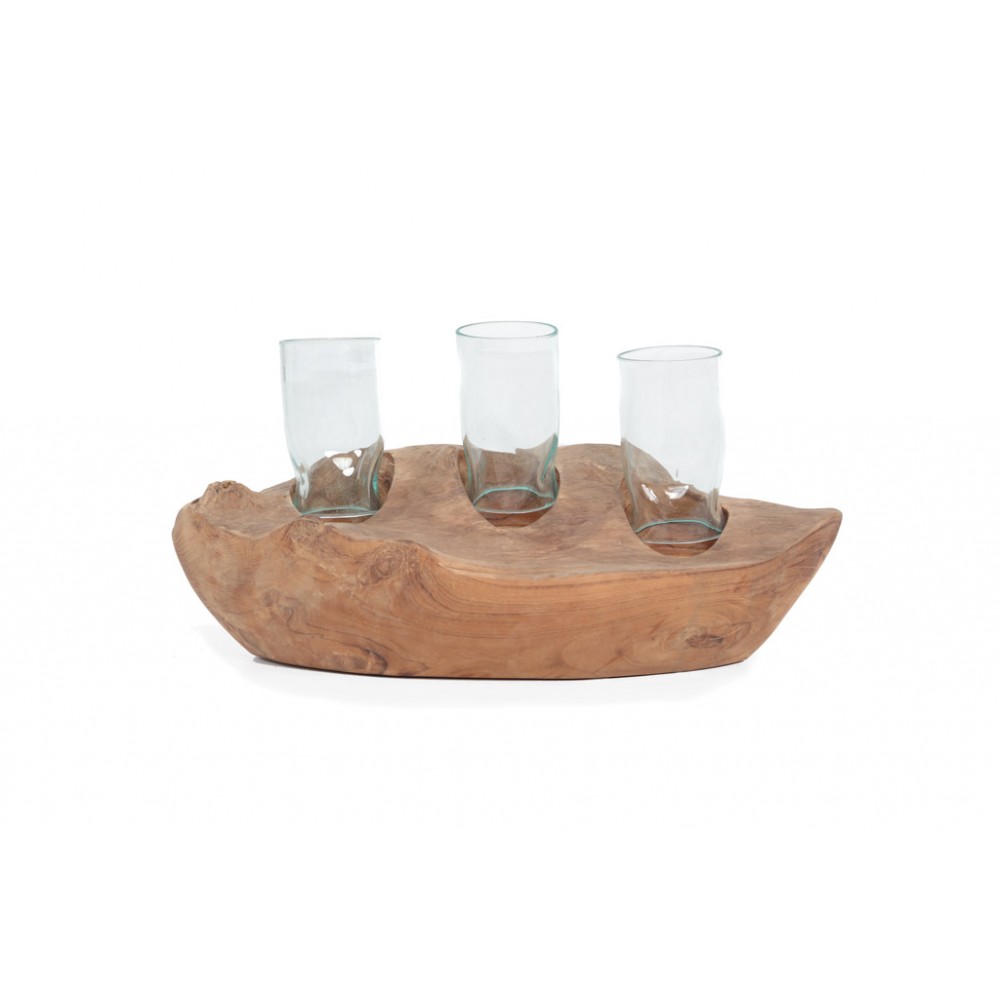 Διακοσμητικό Candle Sampang (40x18x18) Soulworks