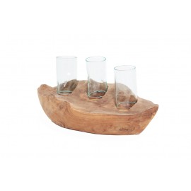 Διακοσμητικό Candle Sampang (40x18x18) Soulworks