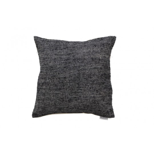Διακοσμητικό μαξιλάρι Meren Black (50x50) cotton hand woven Soulworks