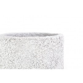 Γλάστρα Siso Gel Coral White (35x35x45) cemen, fiber, sand mix Soulworks