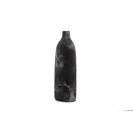 Κεραμικό Διακοσμητικό βάζο Siso Oki Black Spot Silver Large (26x18x70) Soulworks