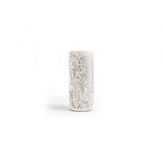 Κεραμικό Κηροπήγιο Slind White Classic Medium (11x11x25) Soulworks