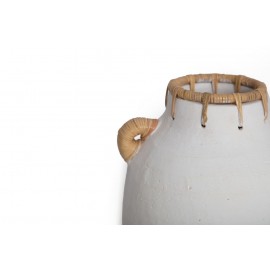 ows.0750015 Διακοσμητικό Βάζο Usiris White (21x35) Soulworks