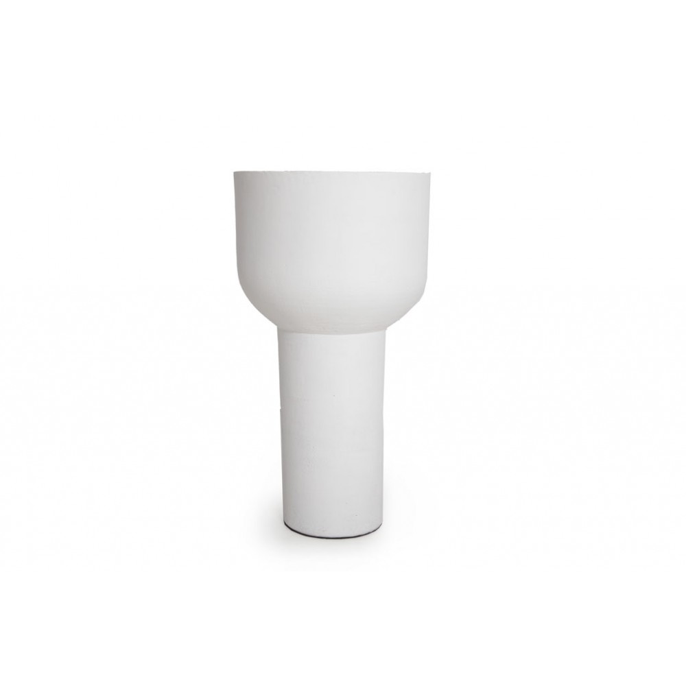 ows.0750019 Διακοσμητικό Βάζο Phile White (42x74.5) Soulworks