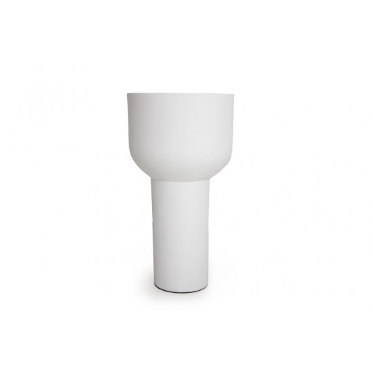 ows.0750019 Διακοσμητικό Βάζο Phile White (42x74.5) Soulworks
