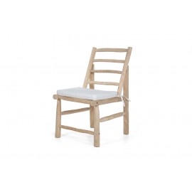 ows.0780011 Καρέκλα Τραπεζαρίας Trieste (50x65x94) κλαδιά teak Soulworks