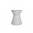 Σκαμπό Biella Terazzo Grey Black (35x35x44) Soulworks