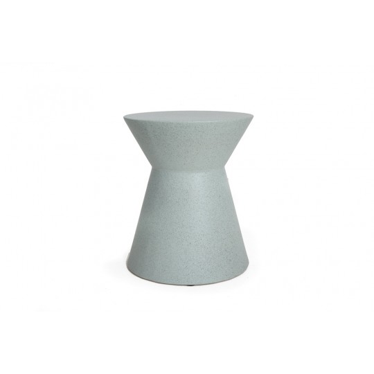 Σκαμπό Biella Terazzo Light Green (35x35x44) Soulworks