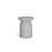 Σκαμπό Rieti Terazzo Grey Black (35x35x45) Soulworks