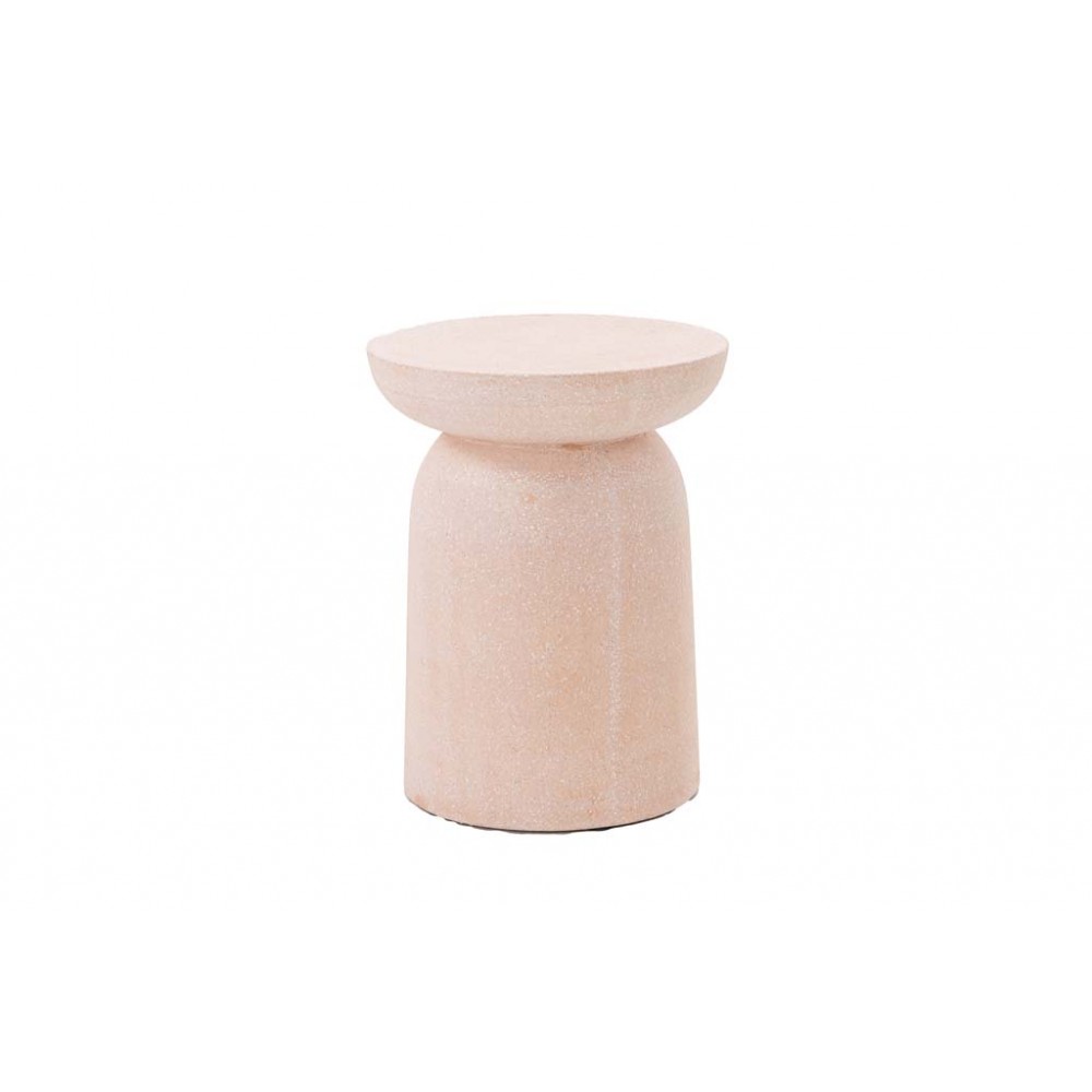 Σκαμπό Rieti Terazzo Pink White (35x35x45) Soulworks