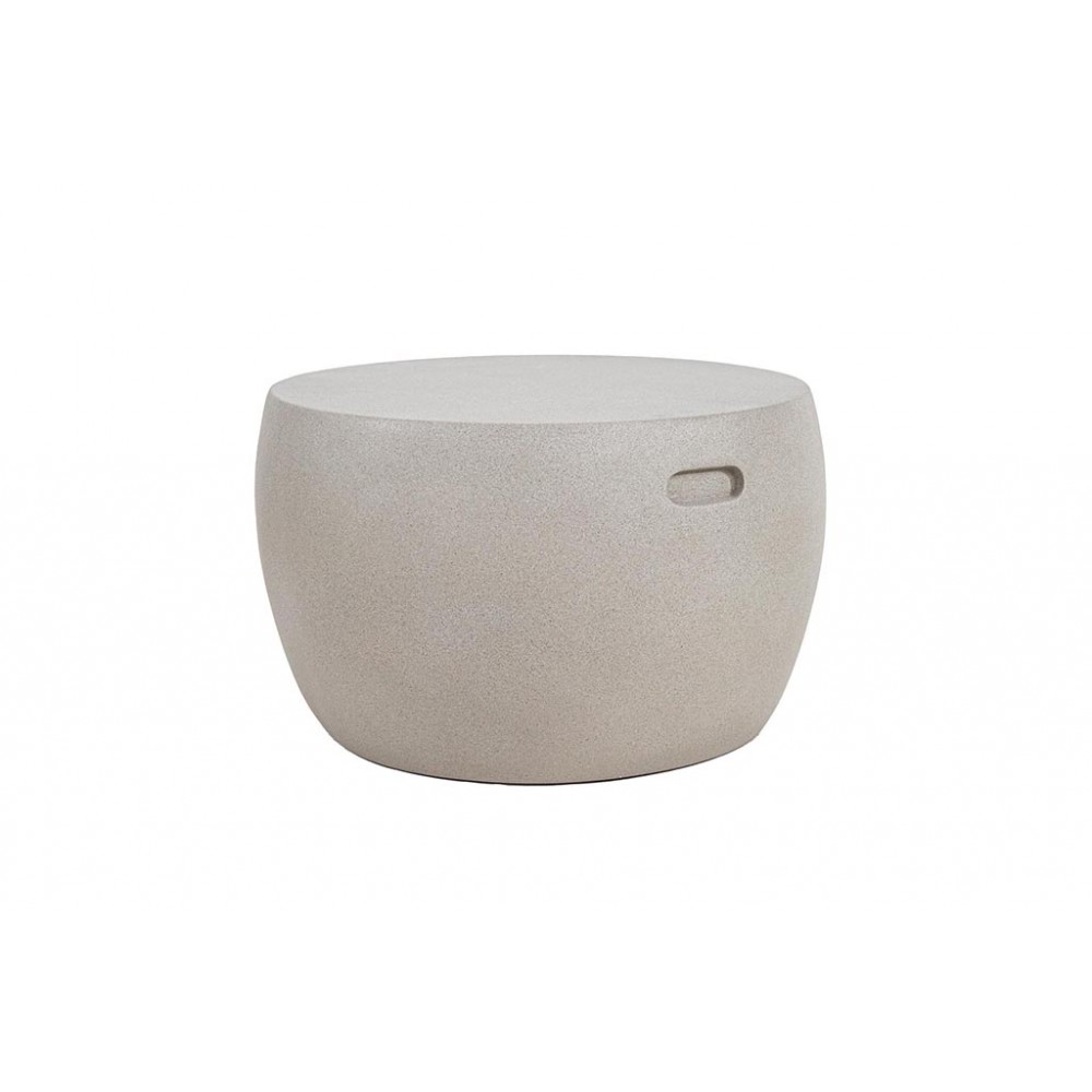 Τραπέζι Καθιστικού Randel Grey Round (60x60x39) Soulworks
