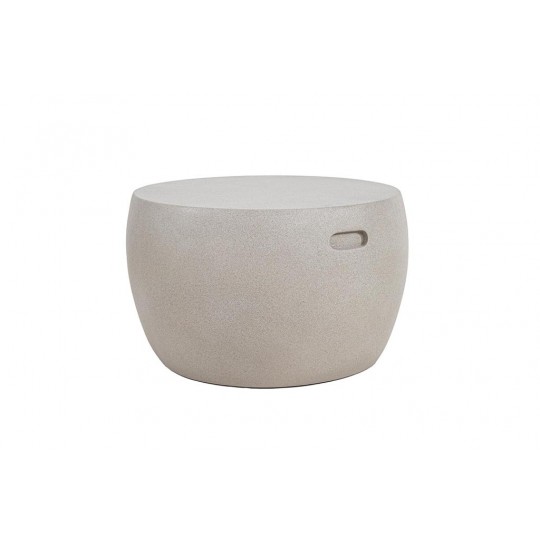 Τραπέζι Καθιστικού Randel Grey Round (60x60x39) Soulworks