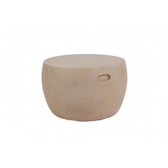 Τραπέζι Καθιστικού Randel Sand Round (60x60x39) Soulworks