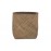 Γλάστρα Bamboo - XXL (90x90x90) - Des.01 bamboo και εσωτερική επένδυση από τσιμέντο Soulworks